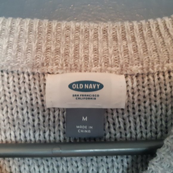 Grey Cable Knit Sweater - Picture 3 of 7